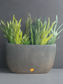 Planter Oval Grande Ancient Soil M 44x15x26 Y0020-N1