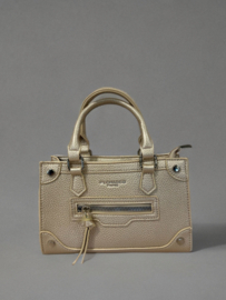 Telefoon tasje DeLuxe, incl. Schouderband, Goud/Beige