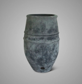 Planter One Line BRYNXZ Stone Black L D.33 H.52 D14L-P1