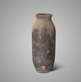 Vase Cylinder De Luxe Stone Black M D.17 H.39 D040M-P1