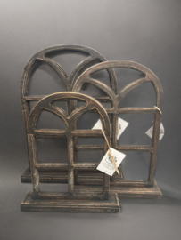 Houten divider window model S H.39 L.32 D.7