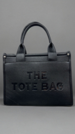 Tas “THE TOTE BAG” incl. Schouderband, Zwart