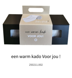 DekenKado “een warm kado voor jou!” 140CM X 180CM