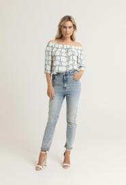 EXPRESSO OFF-SHOULDER TOP