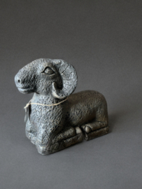 Ram Black and Sand  Circa H.40 L.50 D.20