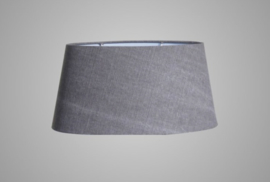 LAMPSHADE OVAL STONE 45X35X22