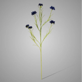 Cornflower spray James dk blue 90cm 22404-4