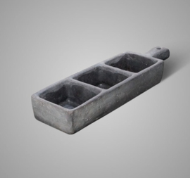 SCOOP SQUARE IND. VINTAGE L 35x10x5