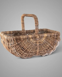 BRYNXZ Reading Matter basket rattan 55x35x39