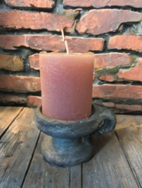 12840S-P347 CANDLEHOLDER NOSTALGIC INDUSTRIAL VINTAGE S D.12 H.7