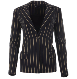 MAICAZZ  Carmen blazer in Black Stripe design