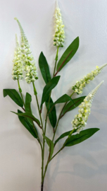 Artificial Flower Lime/White
