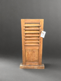 Houten divider half open  Circa H.75 L.40 D.8