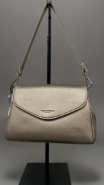 Tas Lederlook Goud, incl. schouderband