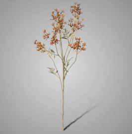 Scallion Flower Spray Orange 67 Cm 1512-07