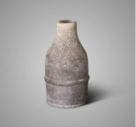 Bottle with Neck Luxury Stone Black S D.9 H.20 D017S-P1