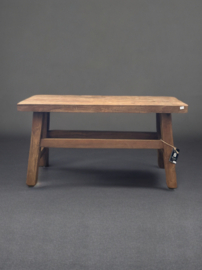 Houten bankje H.45 D.25 L.80