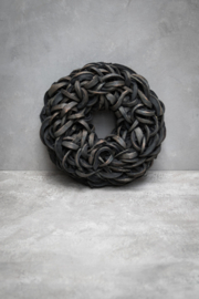Coco c slice wreath Black 40CM