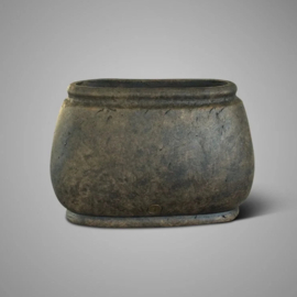 Planter Oval Luxury Majestic Brown L 48X20X34 A8036L-10
