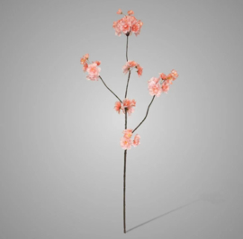 Prunus Malaga spray lt peach 84cm 91243-50