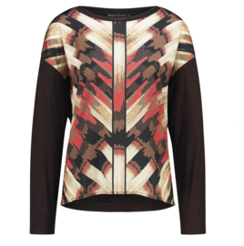 Expresso TOP T-SHIRT MET IKATPRINT EX22-13074