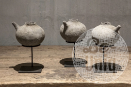 Nepal Pottery | Ina | Metalen voet
