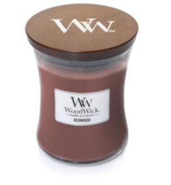 Woodwick Medium Candle Redwood