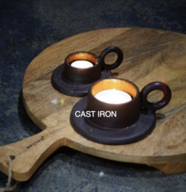 RING HANDLE CANDLE HOLDER D6