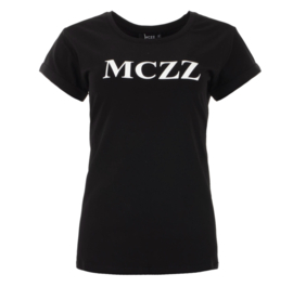MAICAZZ BONORA- Tshirt Black-zilver