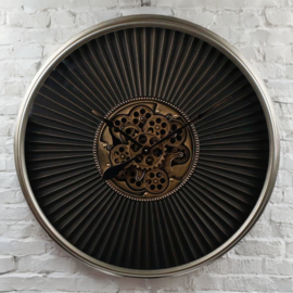 Clock with gear 80*cm