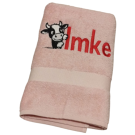 Handdoek met koe