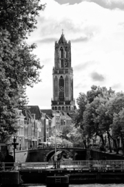 Aluminum-dibond print 'DE DOM EN DEWEERDSLUIS' 30x45 cm