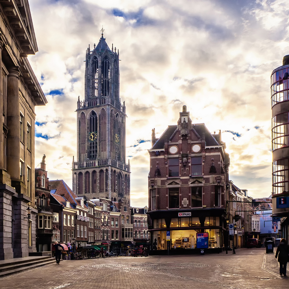Onderzetterset 'De Dom' (incl. 5 ansichten gratis)