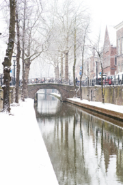 Ansichtkaart 032:  Utrecht in de sneeuw