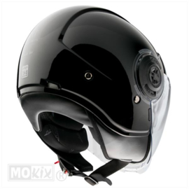 MT Viale SV glans zwart jet helm