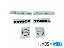 Stickerset Tomos Streetmate