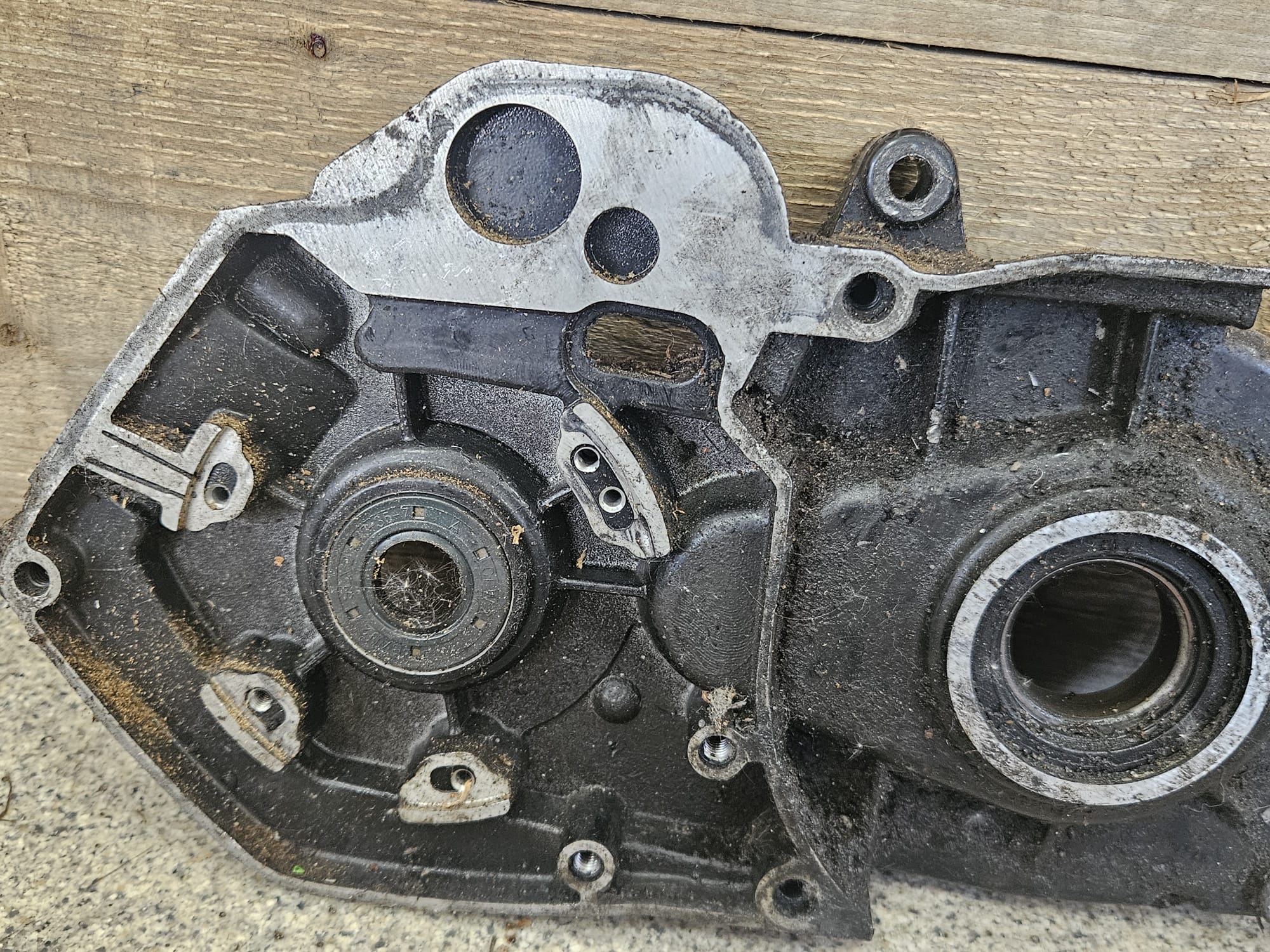 Carters / motorblok met nieuwe type spoelpoorten [KOOPJESHOEK]