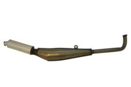 Bullet uitlaat blank A35