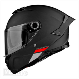 MT Thunder 4 SV solid mat zwart integraal helm