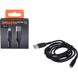 Laadkabel Apple 8 pin 150cm optiline A-kwaliteit 3A snellader