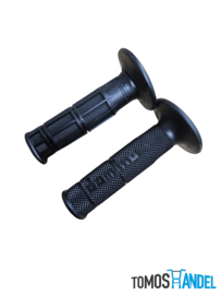 Domino handvaten set zwart cross enduro
