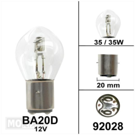 Philips lamp BA20 35/35W A-kwaliteit
