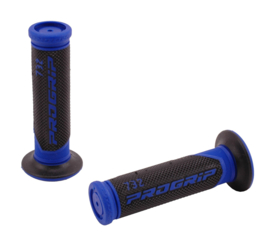 Progrip handvaten zwart / blauw