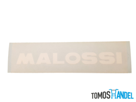 Malossi sticker witte letters