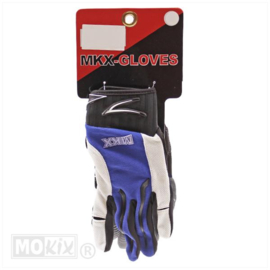 Handschoenen MKX cross brommer blauw / wit