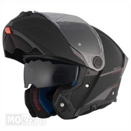 Atom 2 SV flip up systeem helm mat zwart