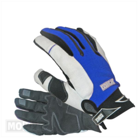 Handschoenen MKX cross brommer blauw / wit