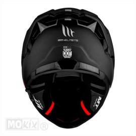 MT Thunder 4 SV solid zwart integraal helm