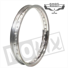 Velg Tomos S25 / A3 chroom 16 inch