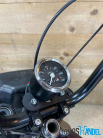 Snelheidsmeter / kilometerteller 60mm 120 km/h chroom